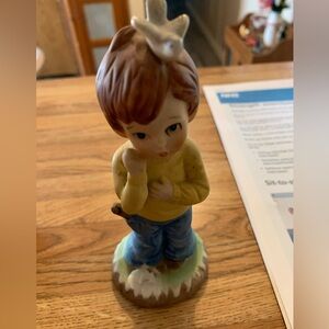 Vintage little Boy & Girl Figures